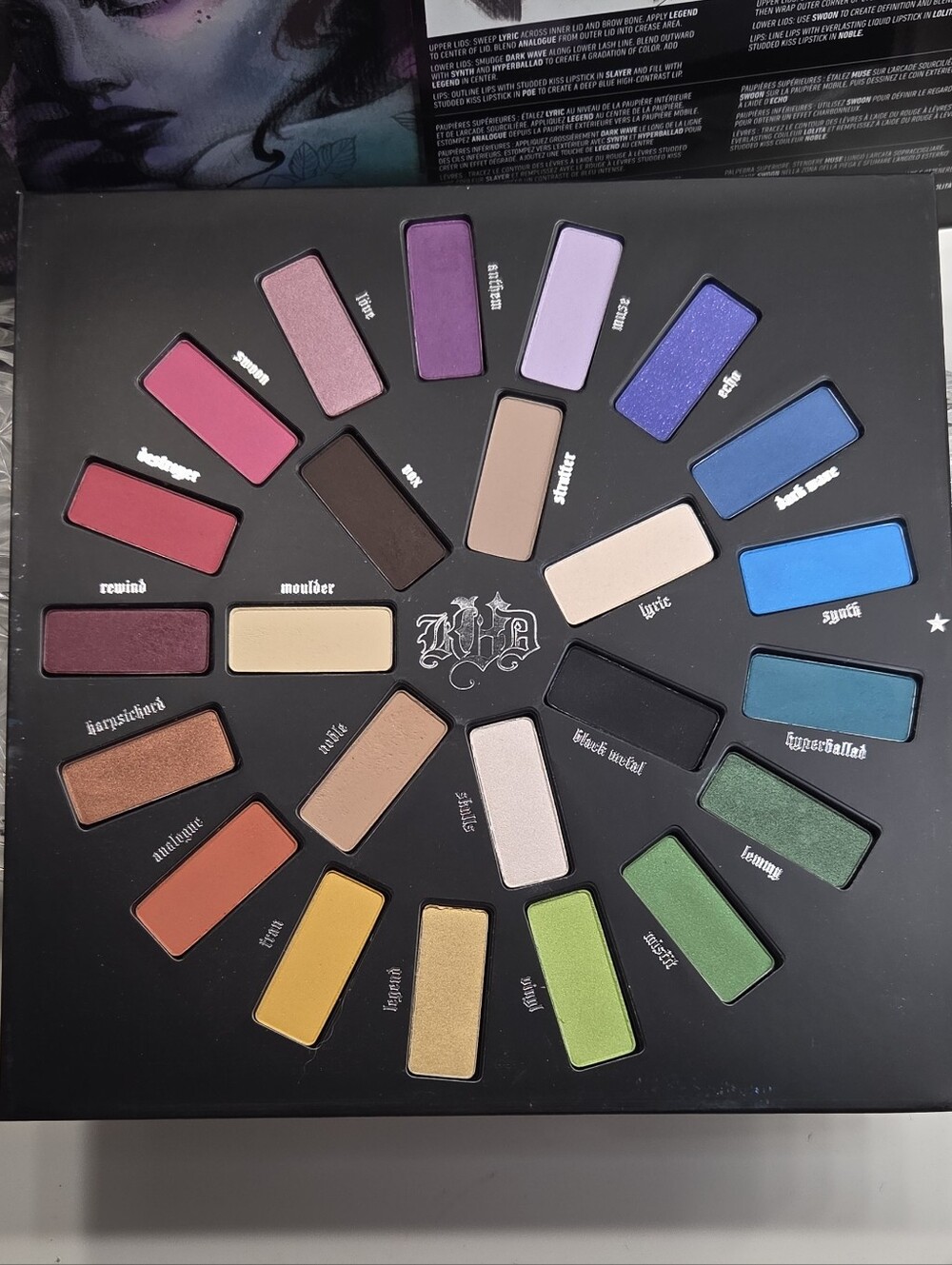 Kat Von D Mi Vida Loca Remix Eyeshadow Palette limited-edition 2015 holiday - Picture 6 of 8